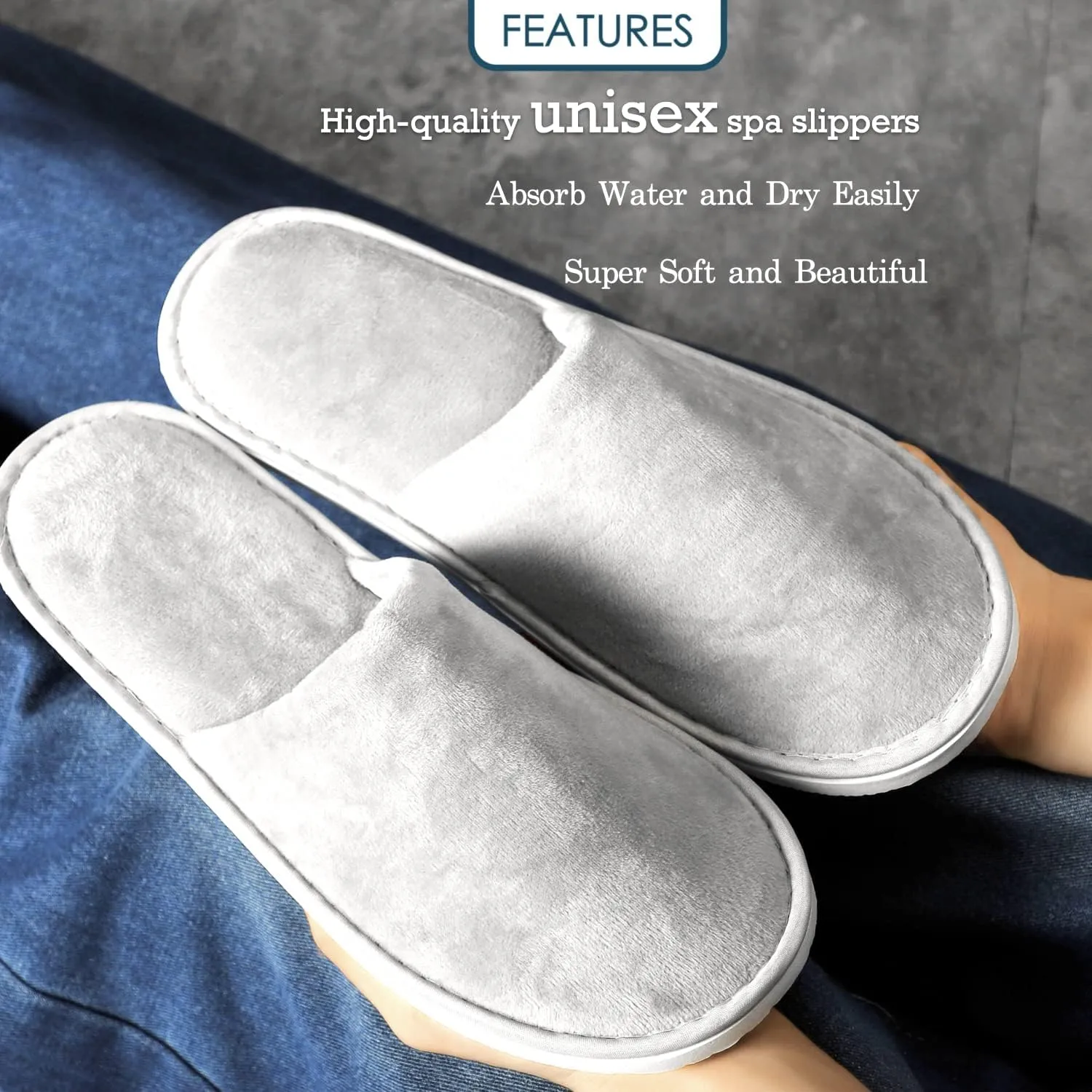 6-9 Pairs Spa Slippers, Non Slip Disposable Slippers For Guest, Washable Reusable, Which Can Be Used As Women Men, House, Indoor, Bathroom, Bedroom, Hotel, Bride Slippers