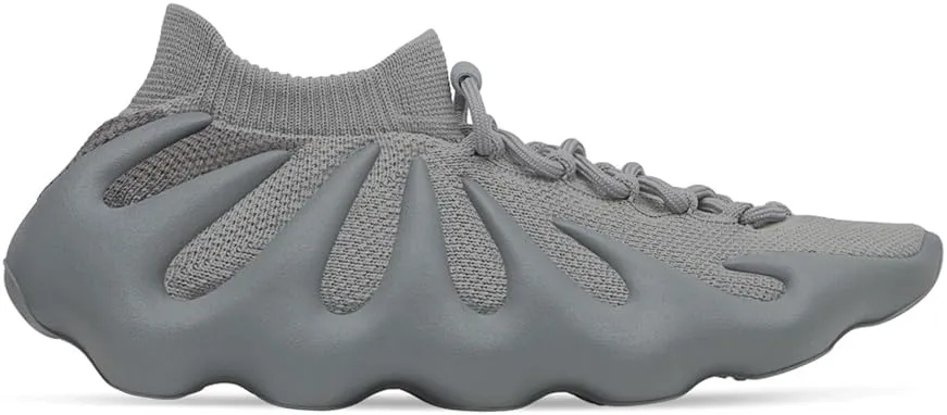 adidas Mens Yeezy 450 Lace Up Sneakers Shoes Casual - Grey