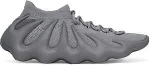 adidas Mens Yeezy 450 Lace Up Sneakers Shoes Casual - Grey