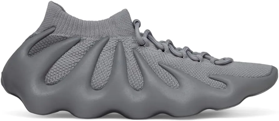 adidas Mens Yeezy 450 Lace Up Sneakers Shoes Casual - Grey