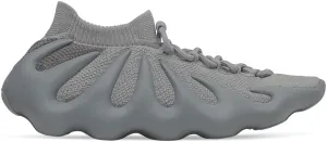 adidas Mens Yeezy 450 Lace Up Sneakers Shoes Casual - Grey