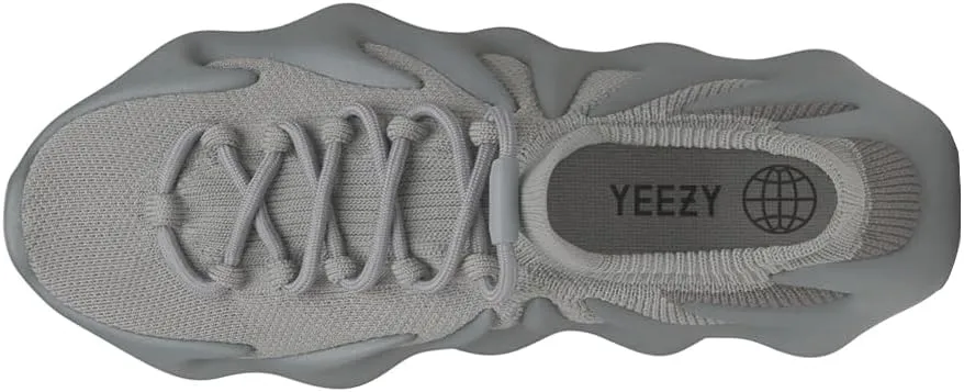adidas Mens Yeezy 450 Lace Up Sneakers Shoes Casual - Grey
