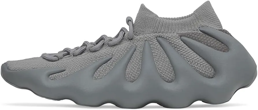 adidas Mens Yeezy 450 Lace Up Sneakers Shoes Casual - Grey