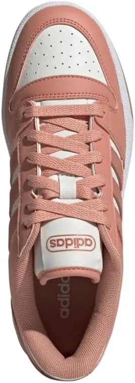 adidas Womens Break Start Low Lace Up Sneakers Shoes Casual - Red