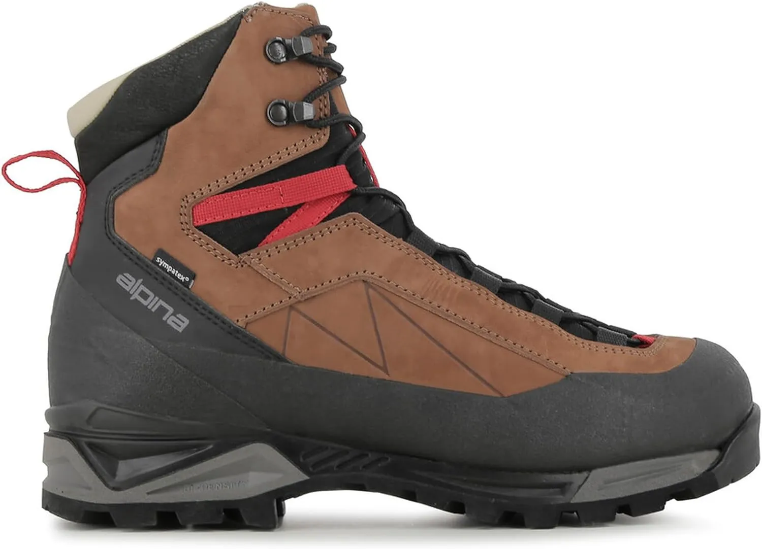 Alpina CARABINER - Made in Europe - Men's | Women's Mountaineering Boots - Waterproof - Sympatex Brathable Membrane - Vibram - Textile & Synthetic or Leather Upper