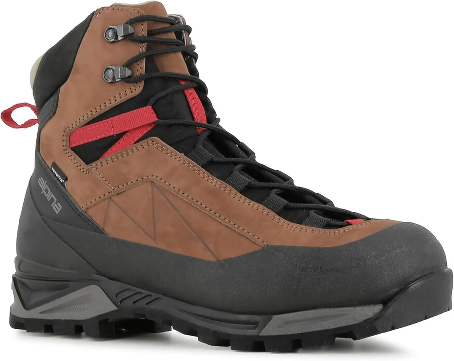 Alpina CARABINER - Made in Europe - Men's | Women's Mountaineering Boots - Waterproof - Sympatex Brathable Membrane - Vibram - Textile & Synthetic or Leather Upper