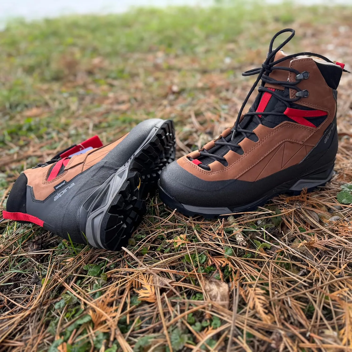 Alpina CARABINER - Made in Europe - Men's | Women's Mountaineering Boots - Waterproof - Sympatex Brathable Membrane - Vibram - Textile & Synthetic or Leather Upper