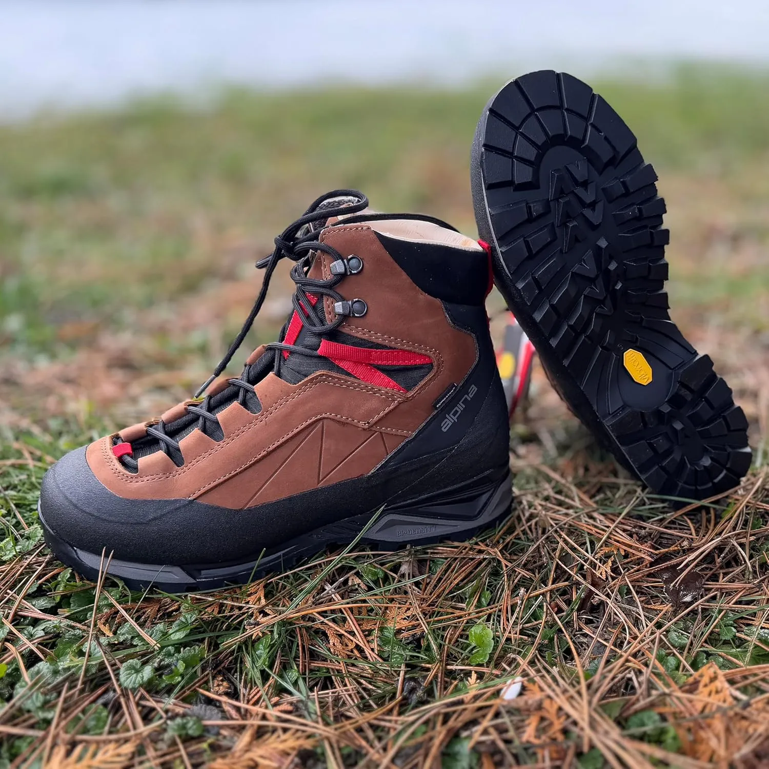 Alpina CARABINER - Made in Europe - Men's | Women's Mountaineering Boots - Waterproof - Sympatex Brathable Membrane - Vibram - Textile & Synthetic or Leather Upper