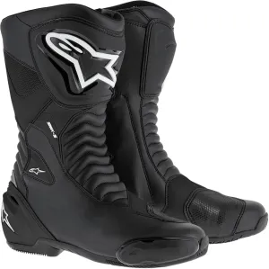Alpinestars SMX-S Motorcycle Boots, CE-Certified Sport Riding Footwear, Lightweight & Durable Protective Gear