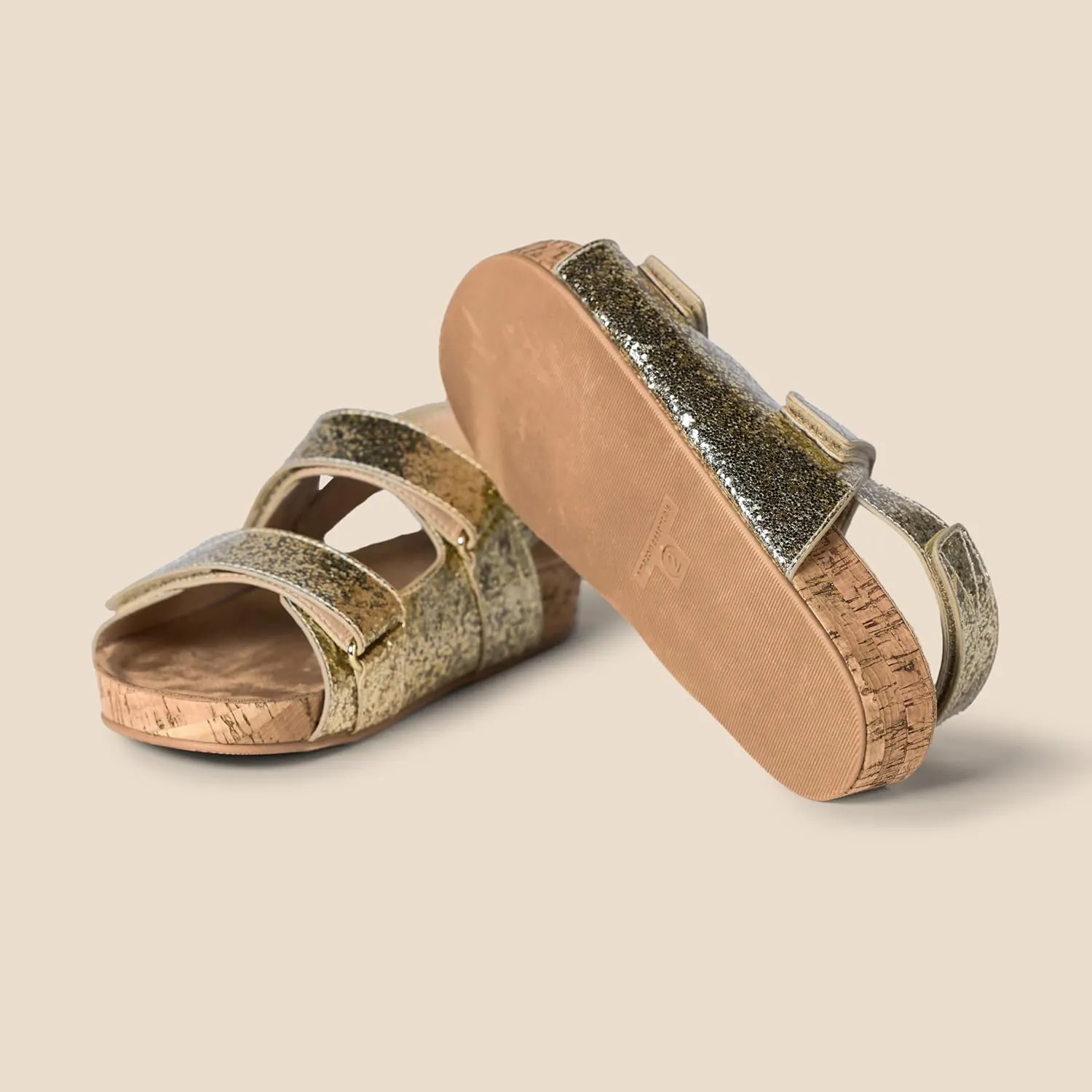 Amazon Essentials Girls' Cork Sandals