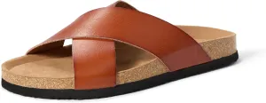 Amazon Essentials Men's Crossover Sandals