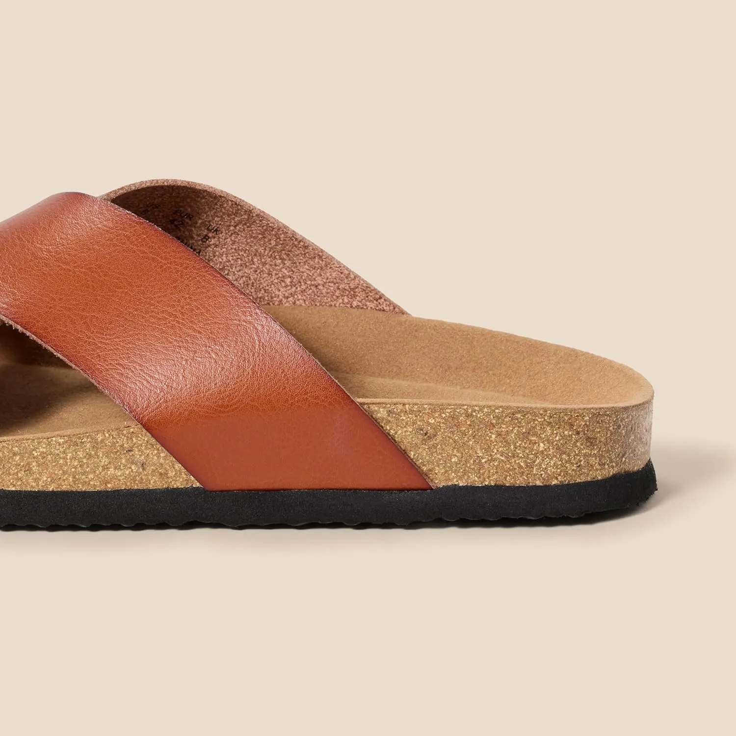 Amazon Essentials Men's Crossover Sandals
