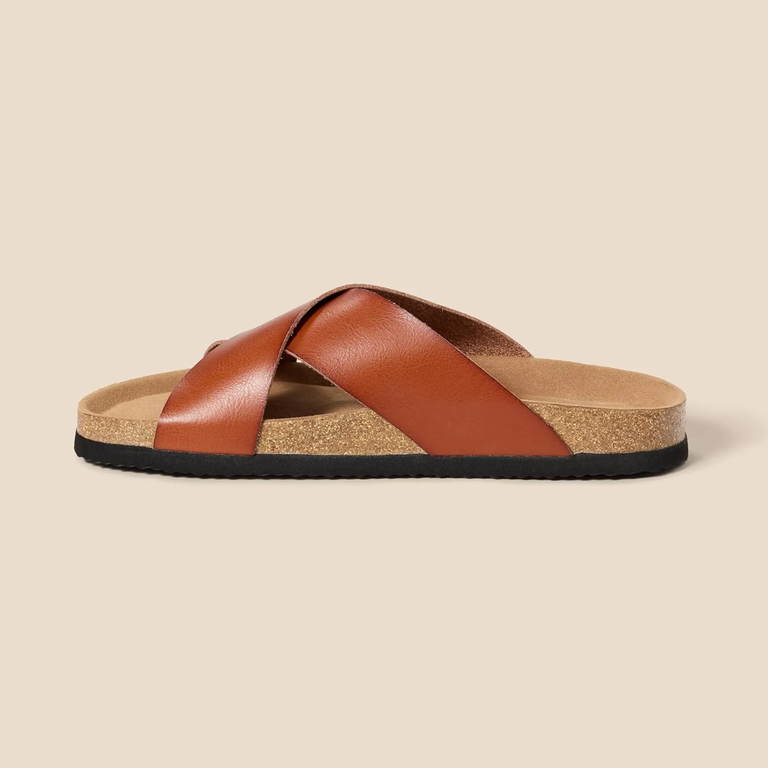 Amazon Essentials Men's Crossover Sandals