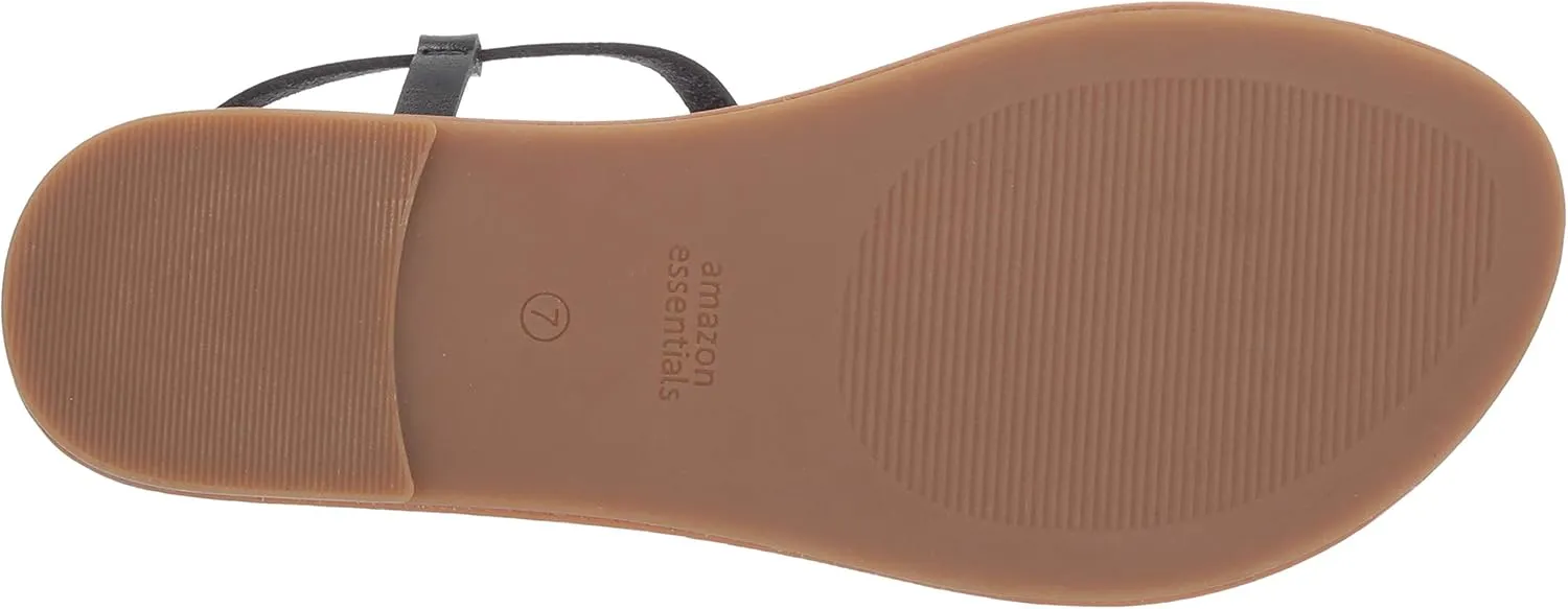 Amazon Essentials Women's Casual Thong Sandal with Ankle Strap