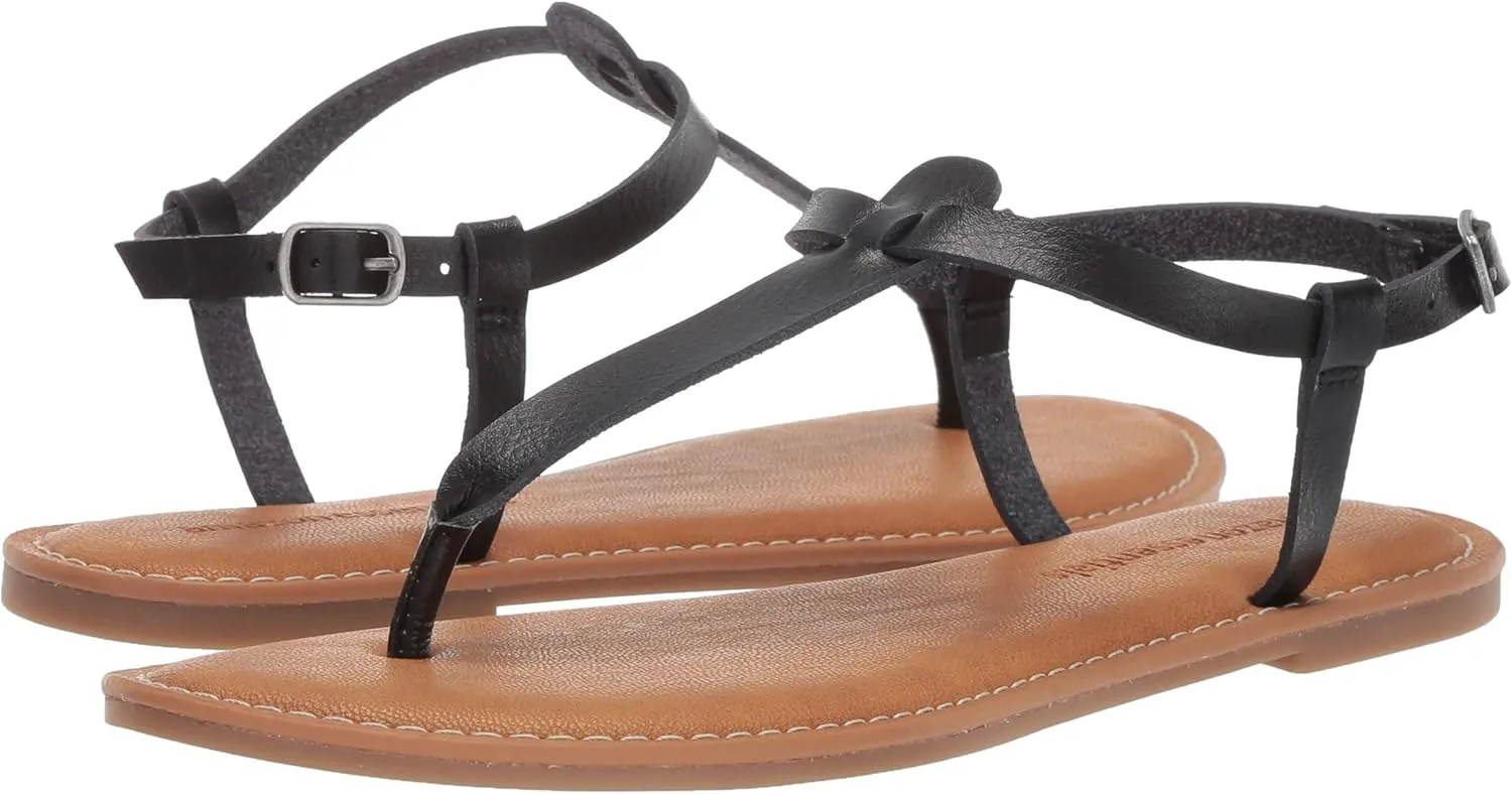 Amazon Essentials Women's Casual Thong Sandal with Ankle Strap