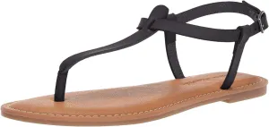 Amazon Essentials Women's Casual Thong Sandal with Ankle Strap