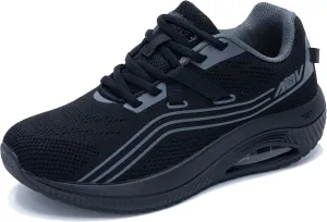 AOV Womens Walking Shoes with Arch Support Orthotic Sneakers Plantar Fasciitis Fashion Athletic Tennis Shoes