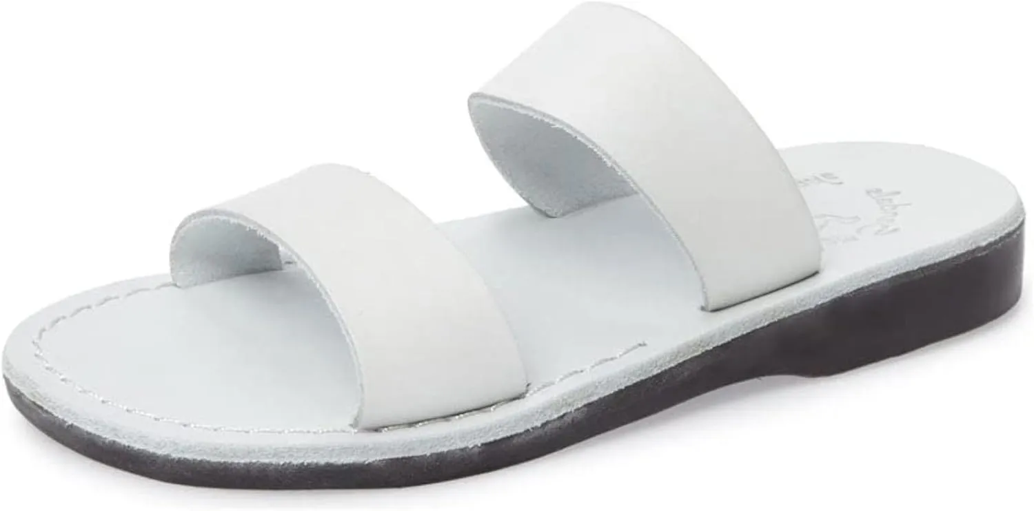 Aviv - Leather Double Strap Sandal - Mens Sandals