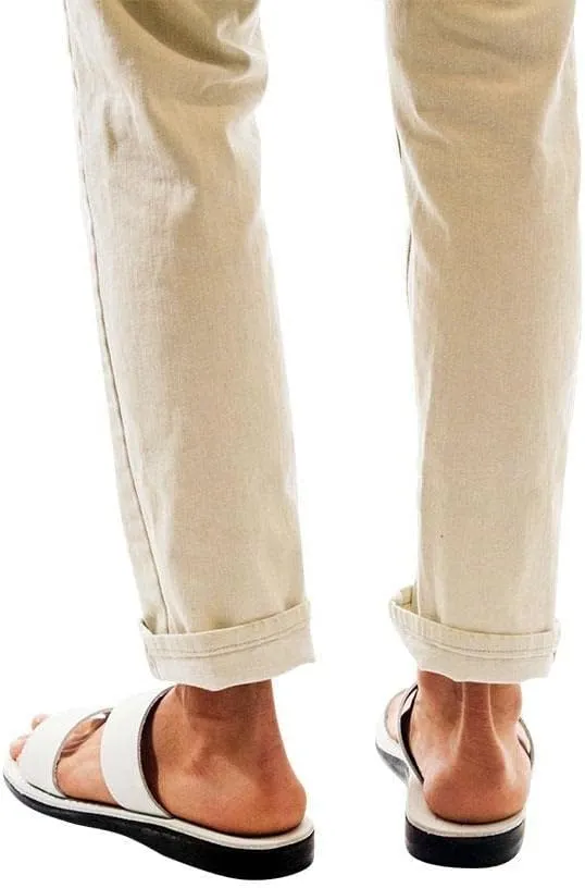 Aviv - Leather Double Strap Sandal - Mens Sandals