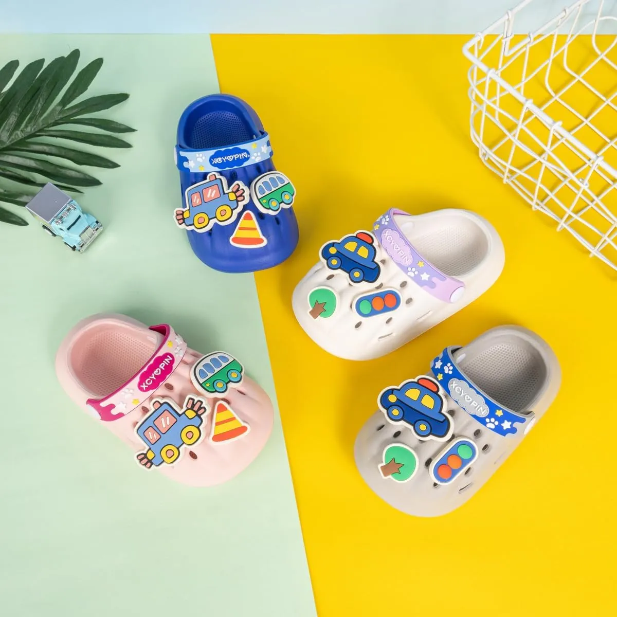 Babelvit Toddler Boys Girls Garden Clogs Infant Cute Slip On Slides Water Shoes Baby Lightweight Breathable Summer Beach Pool Outdoor Sandals Comfort Clogs Slippers