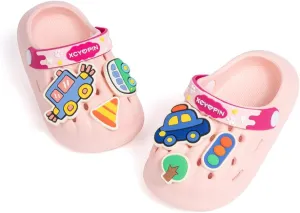 Babelvit Toddler Boys Girls Garden Clogs Infant Cute Slip On Slides Water Shoes Baby Lightweight Breathable Summer Beach Pool Outdoor Sandals Comfort Clogs Slippers