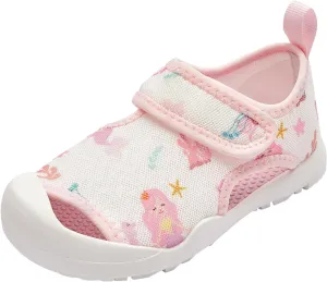 Balabala Toddler Girls Boys Sport Sandal, Kids Closed Toe Outdoor Water Sandals Non-slip Lightweight Beach Walking Shoes