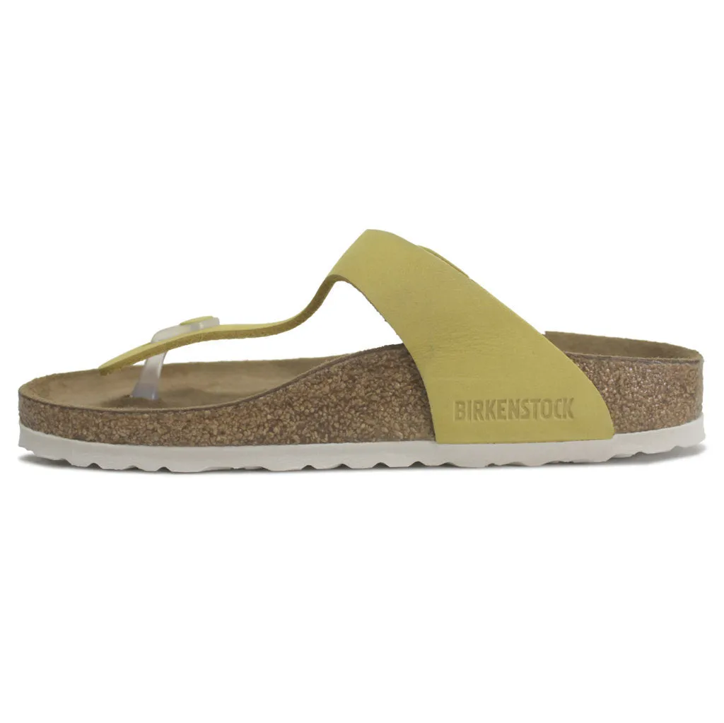 Birkenstock Gizeh BS Nubuck Leather Unisex Toe Post Sandals