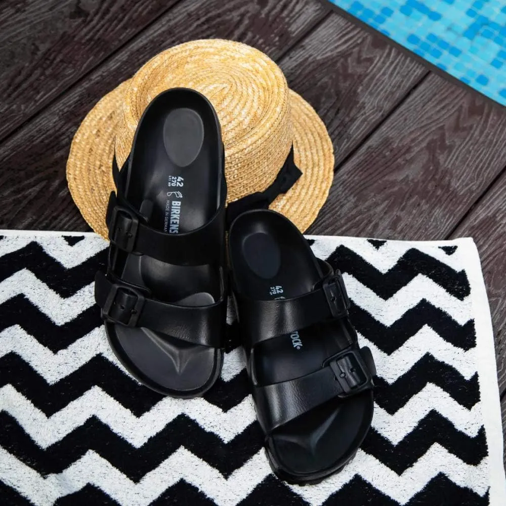Birkenstock Men's Open-Back Arizona Black Eva