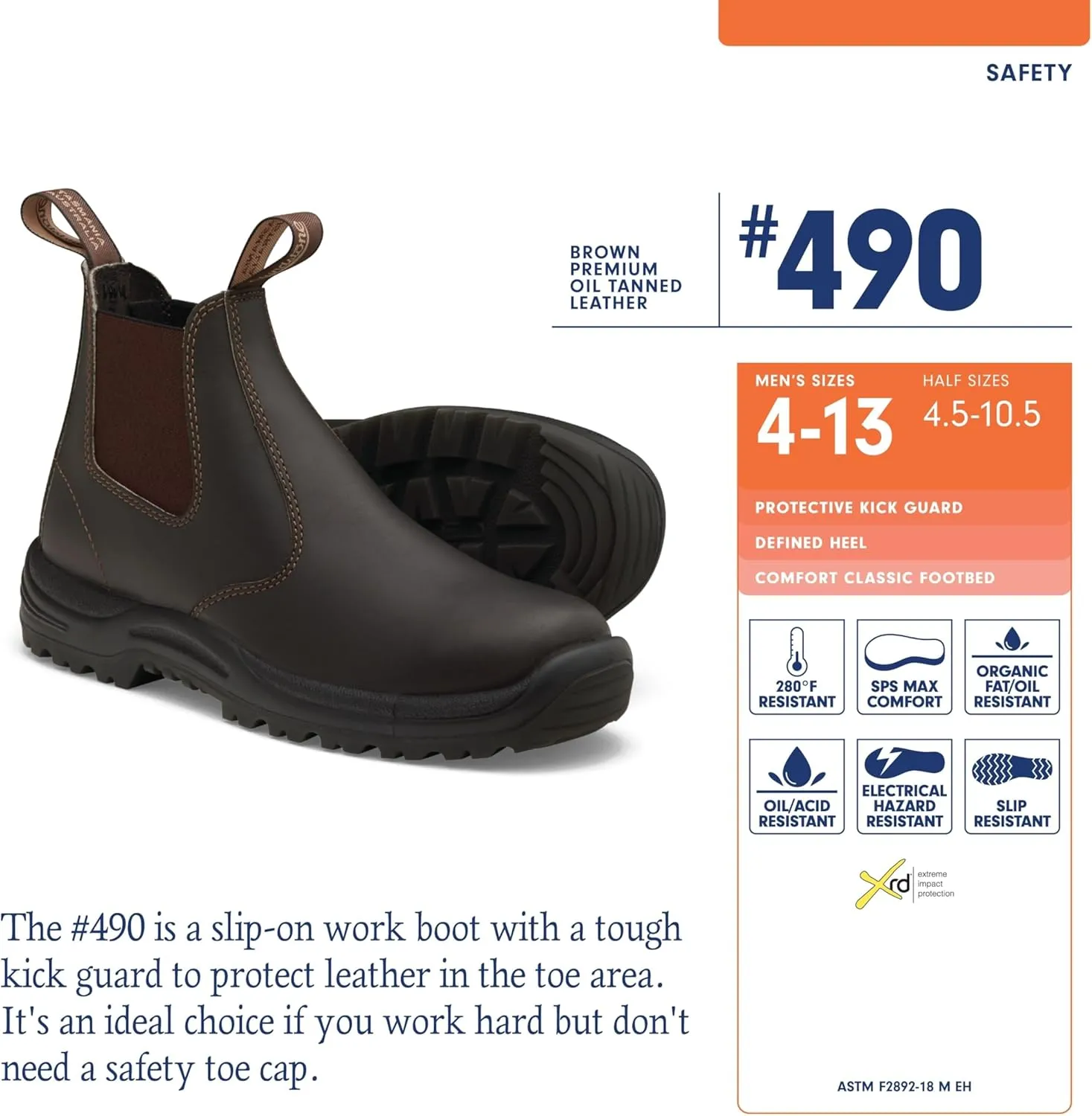 Blundstone Work Series Protective Boots - Men