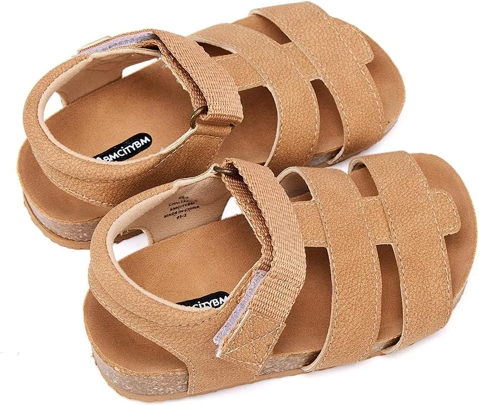 BMCiTYBM Baby Sandals Girls Boys Breathable Shoes Infant Summer Toddler Shoes Non-Slip 6 9 12 16 18 24 Months