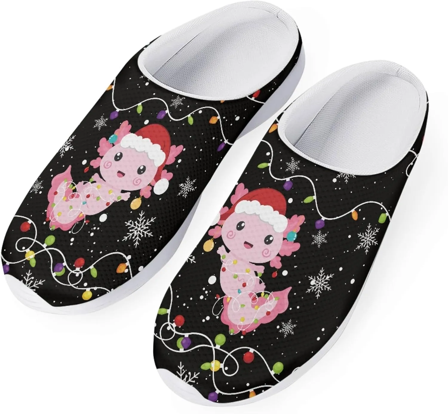 Boatee Garden Clogs Shoes Women's Men's Breathable USA Flag Deer Mule Sandals Slippers Footwear