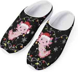 Boatee Garden Clogs Shoes Women's Men's Breathable USA Flag Deer Mule Sandals Slippers Footwear
