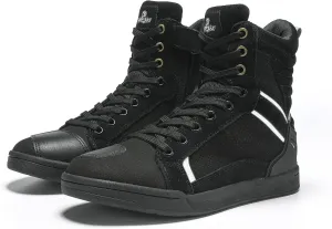 BORLENI Motorcycle Boots Street Riding Shoes Anti-Slip Outdoor Trekking Hike Work Shoes for Men
