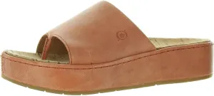 BORN Womens Solid Leather Platform Sandals