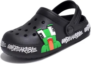 Boys and Girls Cute Clogs Cartoon Garden Toddler Clogs Slippers Indoor and Outdoor Children's Anti-Slip Water Shower Beach Pool Sandals
