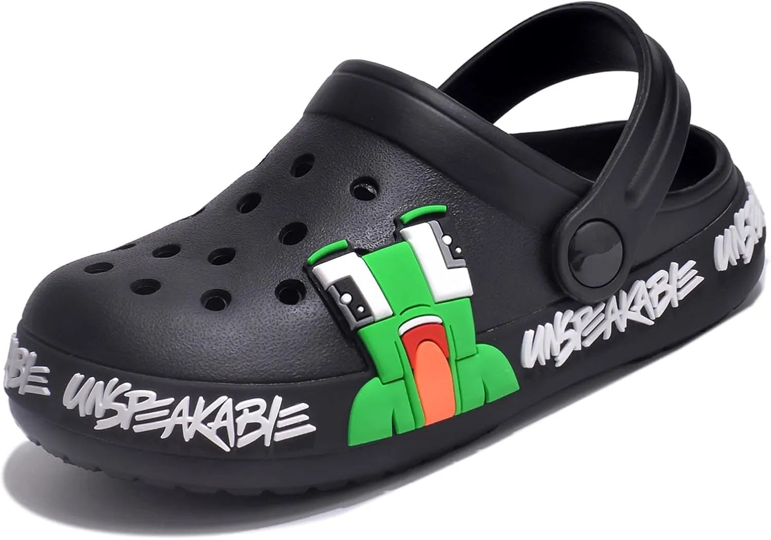 Boys and Girls Cute Clogs Cartoon Garden Toddler Clogs Slippers Indoor and Outdoor Children's Anti-Slip Water Shower Beach Pool Sandals