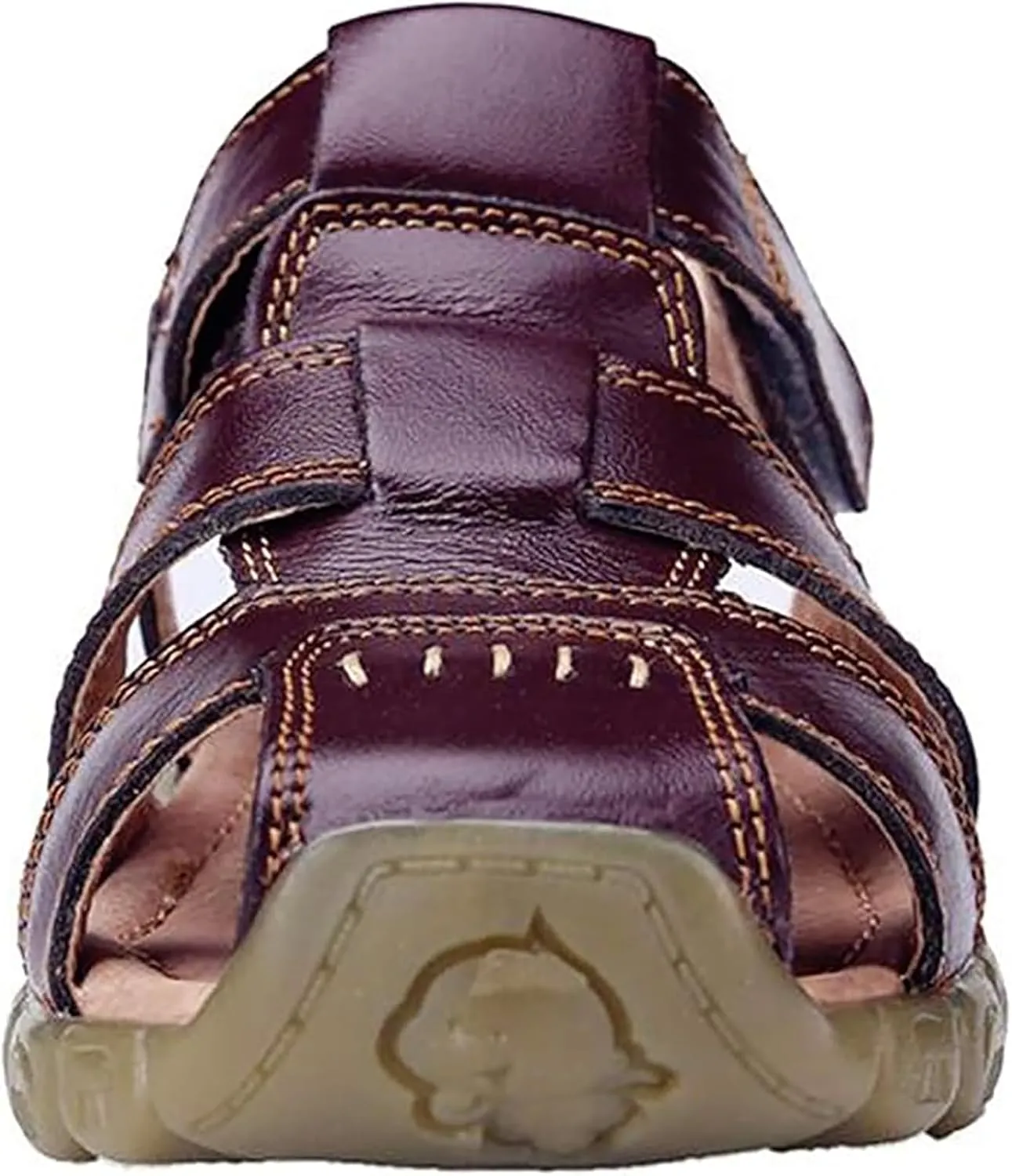 Boys Girls Leather Close Toe Outdoor Sports Sandals Beach Sandals