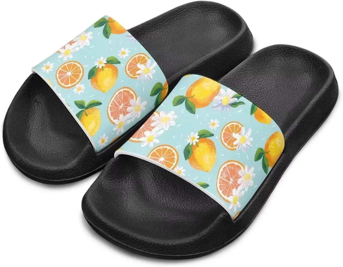 Boys Girls Slide Sandals Non Slip Shower Shoes for Kids Summer Slippers