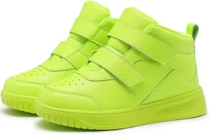 Boys High Top Sneakers Fashion Girls Shoes Lightweight Casual Kids Gym Shoes
