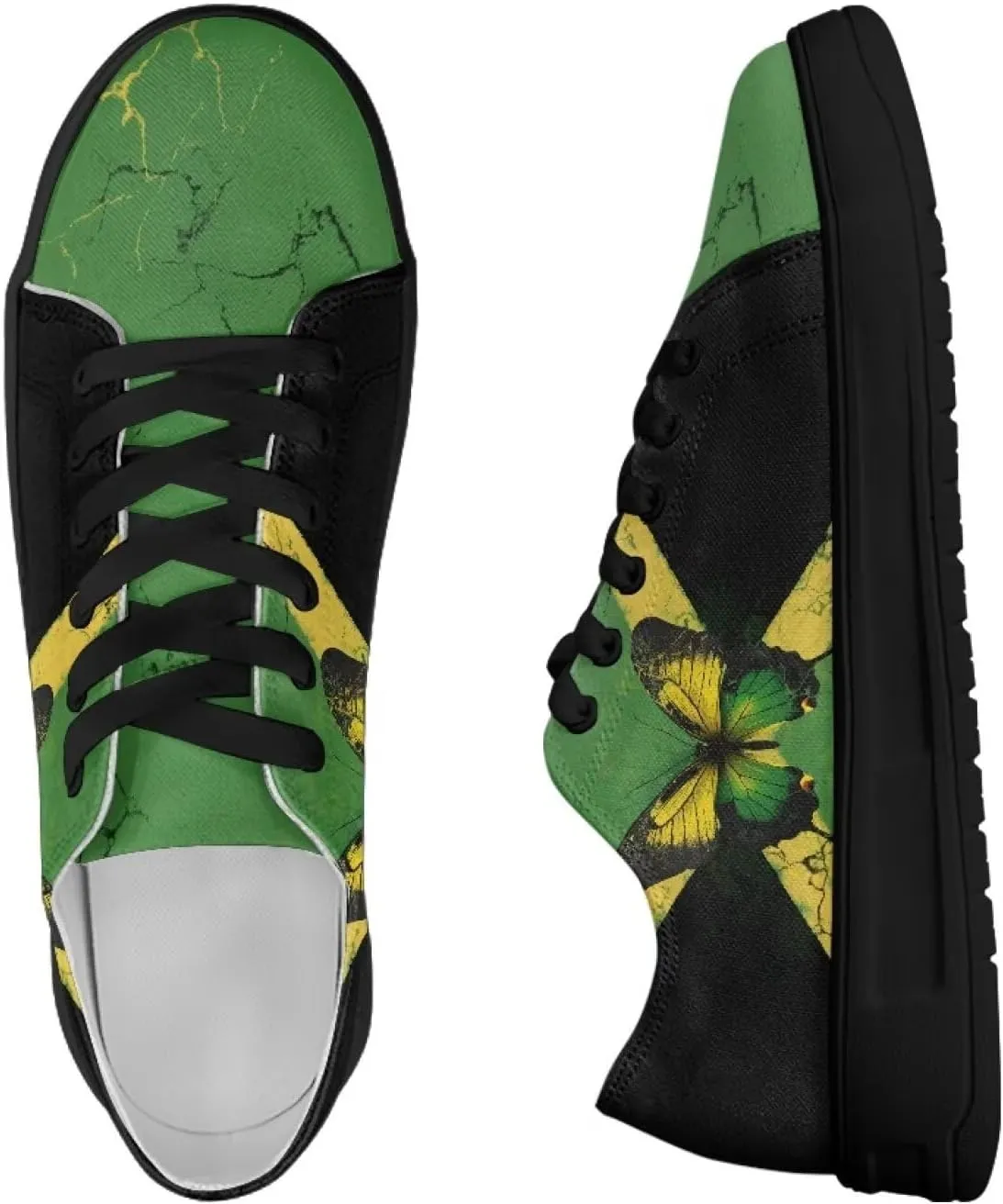 Canvas Shoes for Women Classic Fashion Sneakers Lace Up Low Top Casual Lightweight Breathable Sneakers Wide Toe Shoes