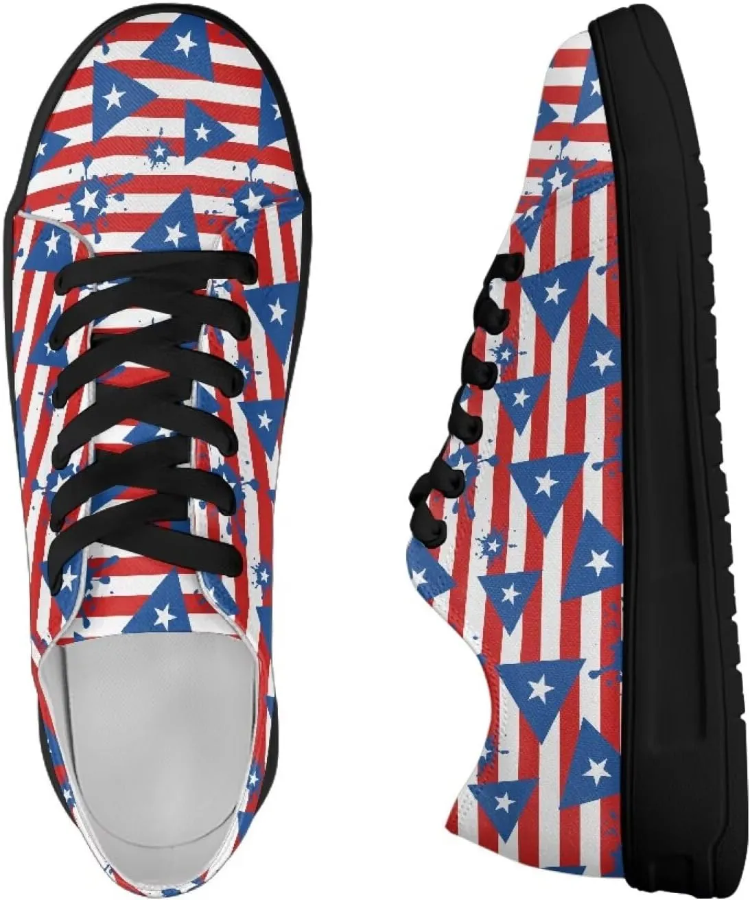 Canvas Shoes for Women Classic Fashion Sneakers Lace Up Low Top Casual Lightweight Breathable Sneakers Wide Toe Shoes