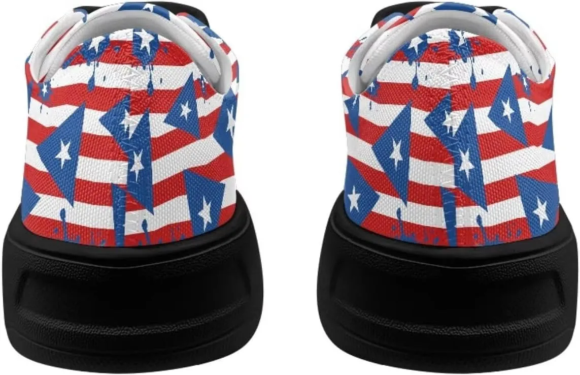 Canvas Shoes for Women Classic Fashion Sneakers Lace Up Low Top Casual Lightweight Breathable Sneakers Wide Toe Shoes