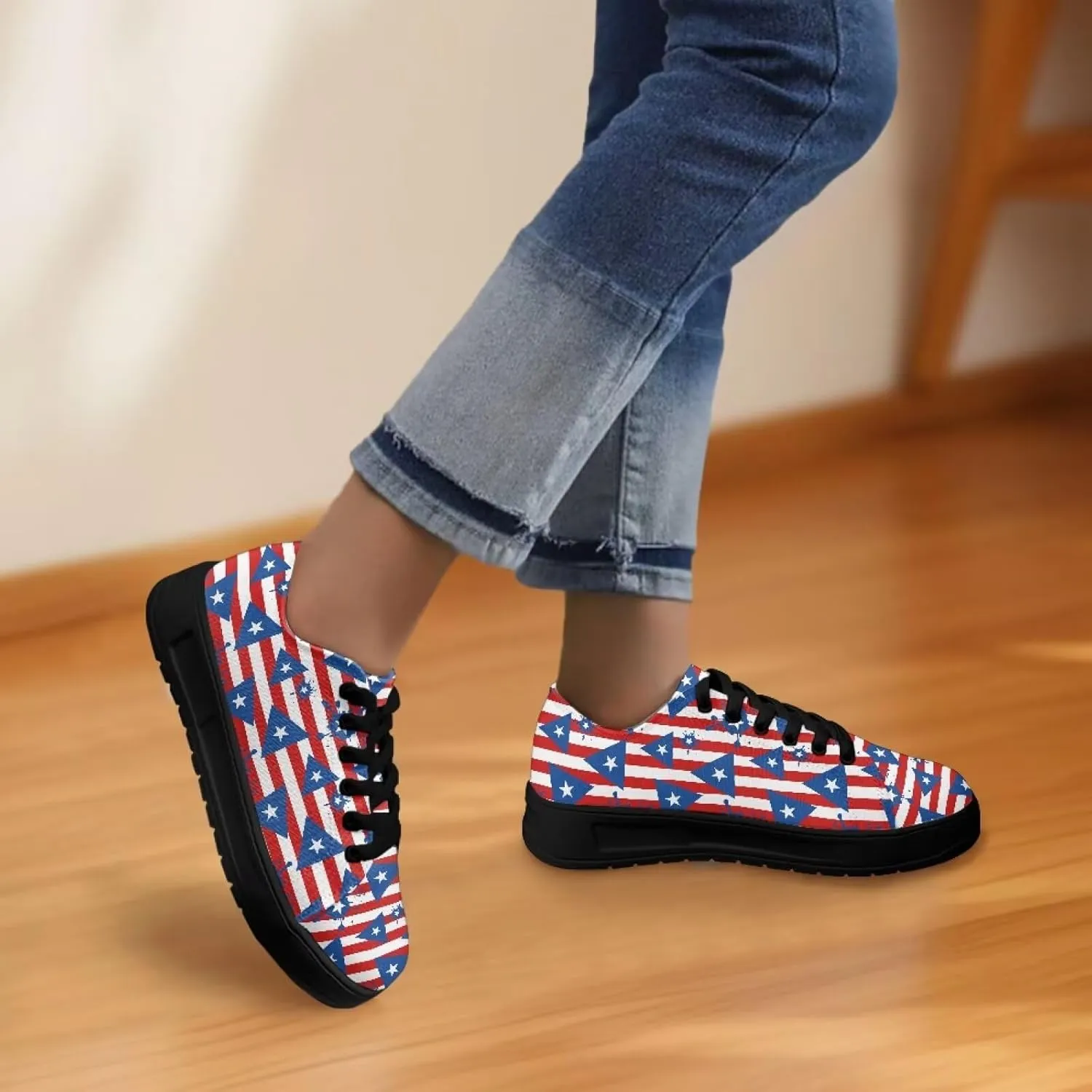 Canvas Shoes for Women Classic Fashion Sneakers Lace Up Low Top Casual Lightweight Breathable Sneakers Wide Toe Shoes