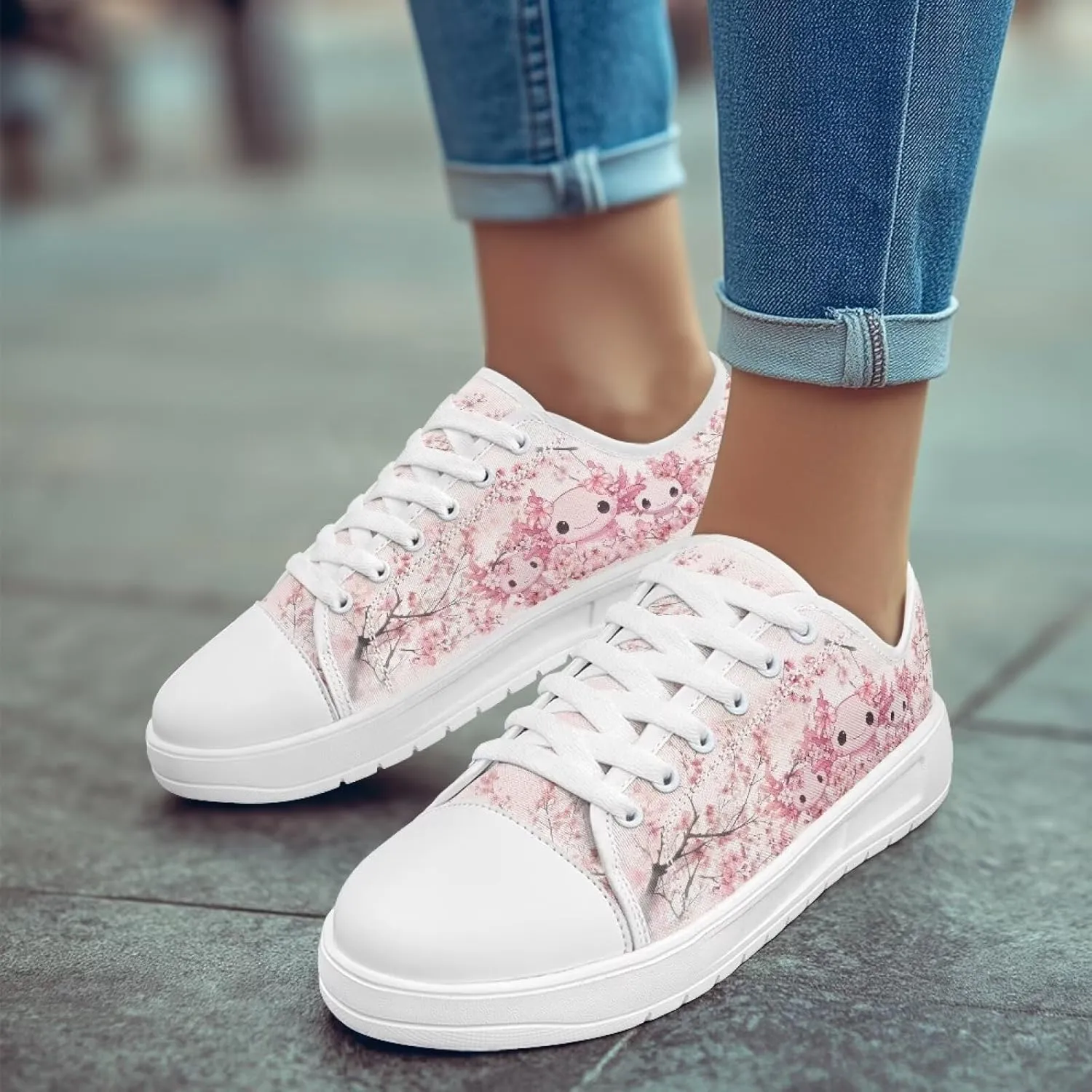 Canvas Shoes for Women Low Top Sneakers Girls Fashion Shoes Classic Comfortable Tennis Lace up Canvas Sneakers