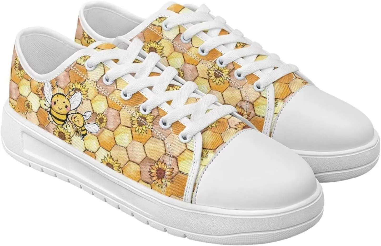 Canvas Slip on Shoes for Women Trendy Low Top Barefoot Sneakers Lace Up Design Walking Flats
