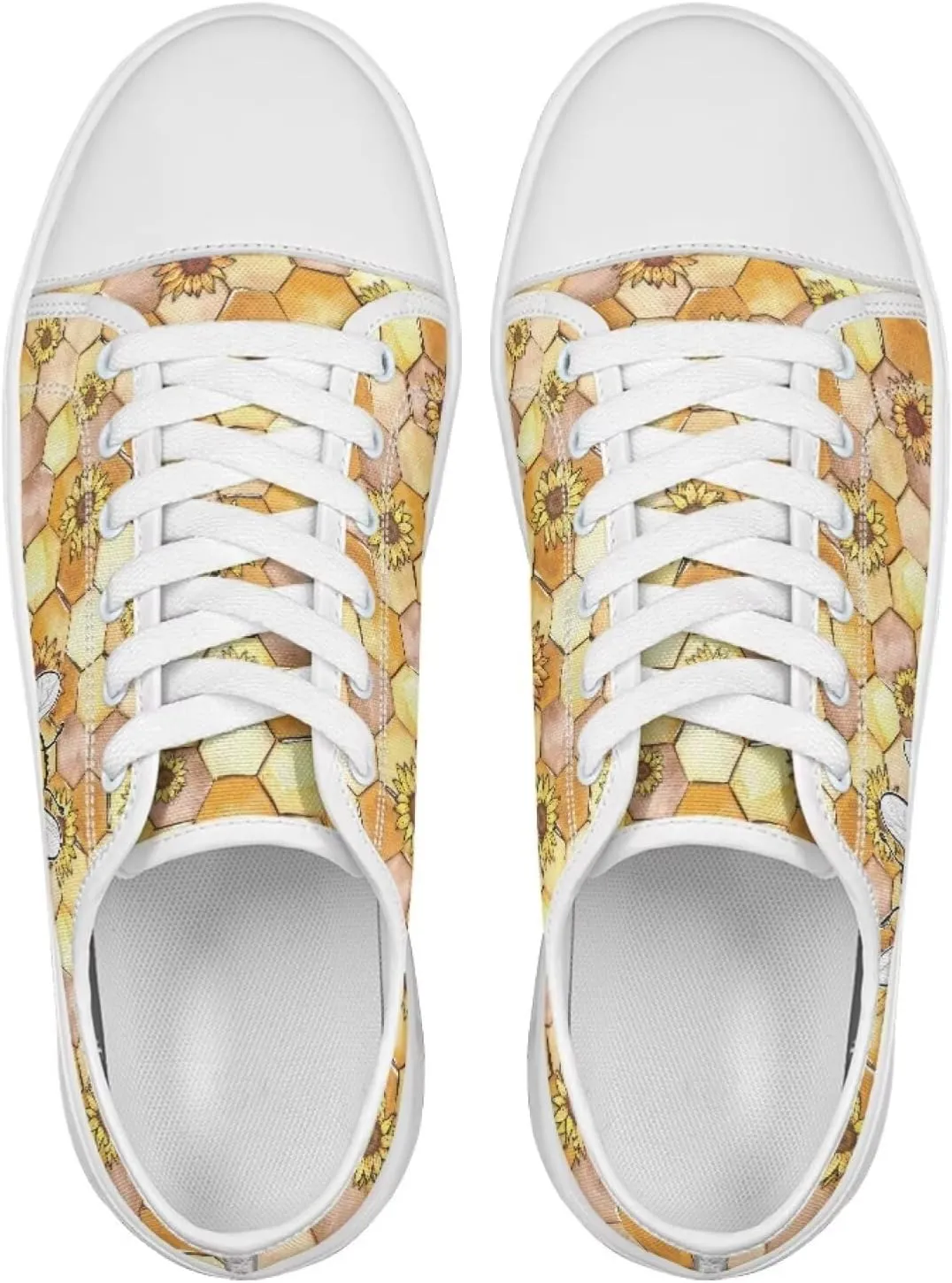 Canvas Slip on Shoes for Women Trendy Low Top Barefoot Sneakers Lace Up Design Walking Flats