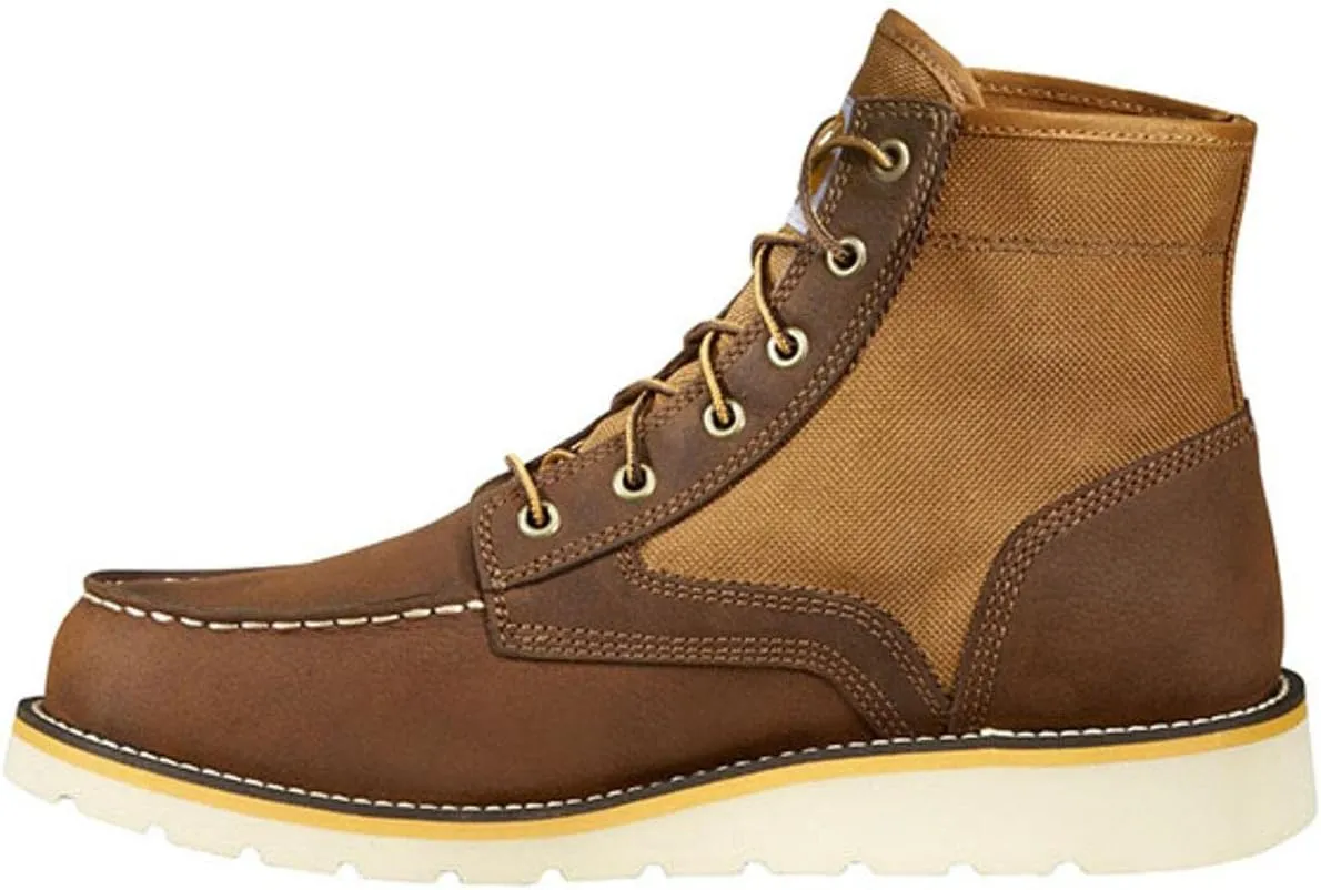 Carhartt Men's 6" Moc Toe Wedge Boot Fw6035-m Ankle