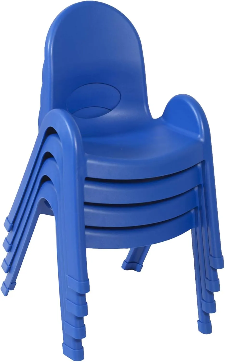 Children’s Factory Value Stack 11"H Chair Stackable Ergonomic Seating Solution for Classrooms Daycares and Homeschools Material Plastic