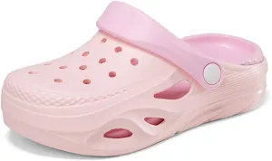 Childrens Summer Garden Clog Comfortable Support Lightweight Non Slip Slippers