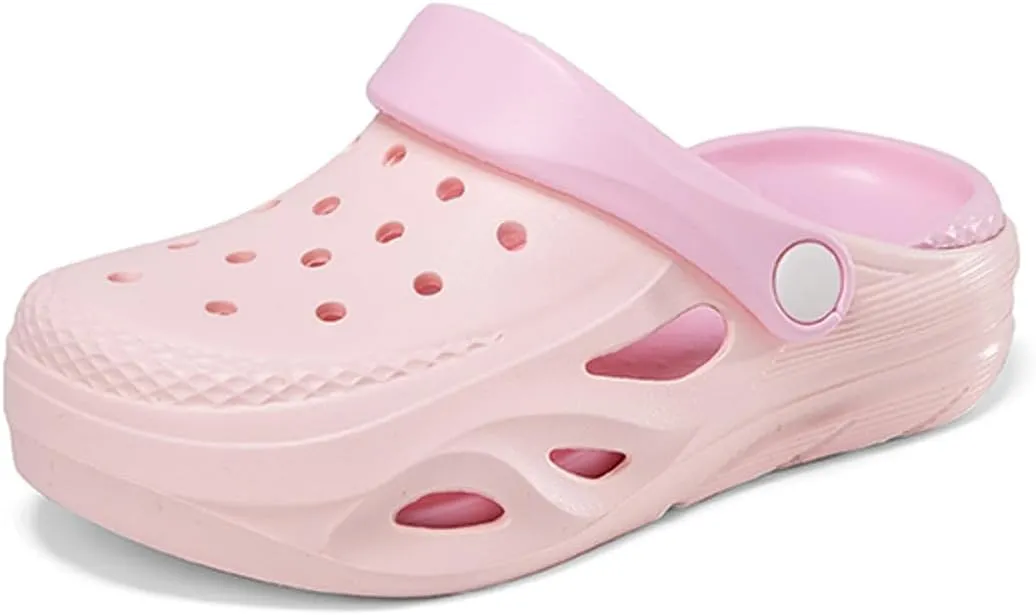 Childrens Summer Garden Clog Comfortable Support Lightweight Non Slip Slippers